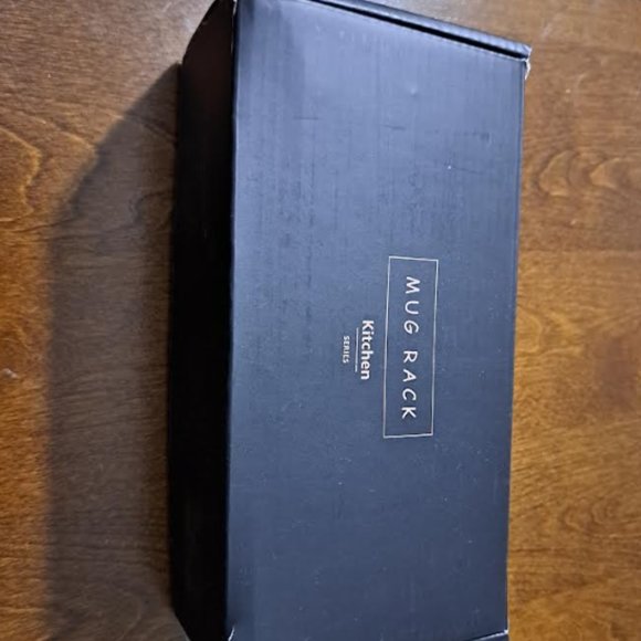 Mug Rack Under Cabinet - Coffee Cup Holder, 12 Mugs Hooks Under Shelf - Picture 10 of 10